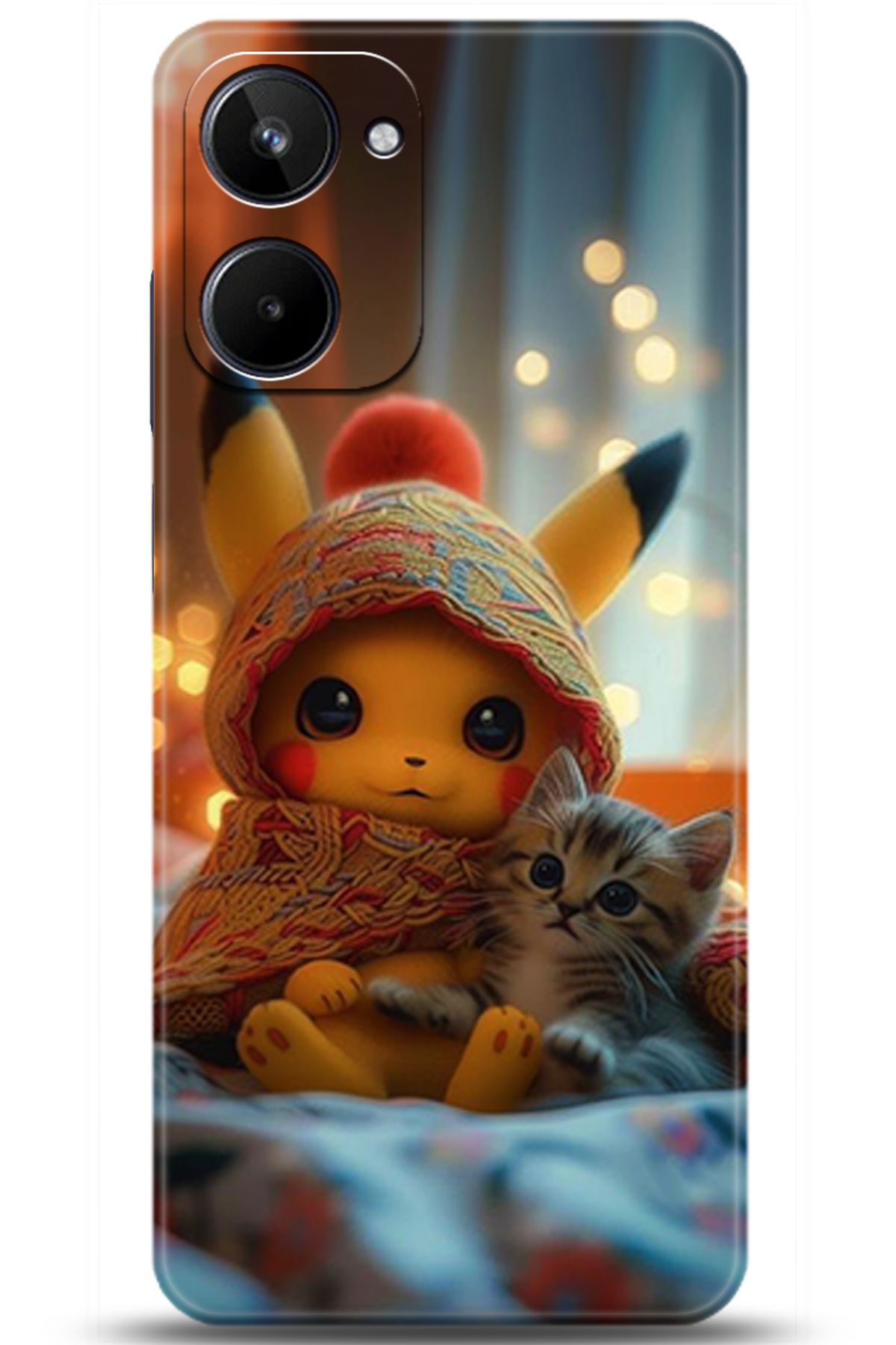 realme 10 Kılıf HD Baskılı Kılıf - One Time World 5121