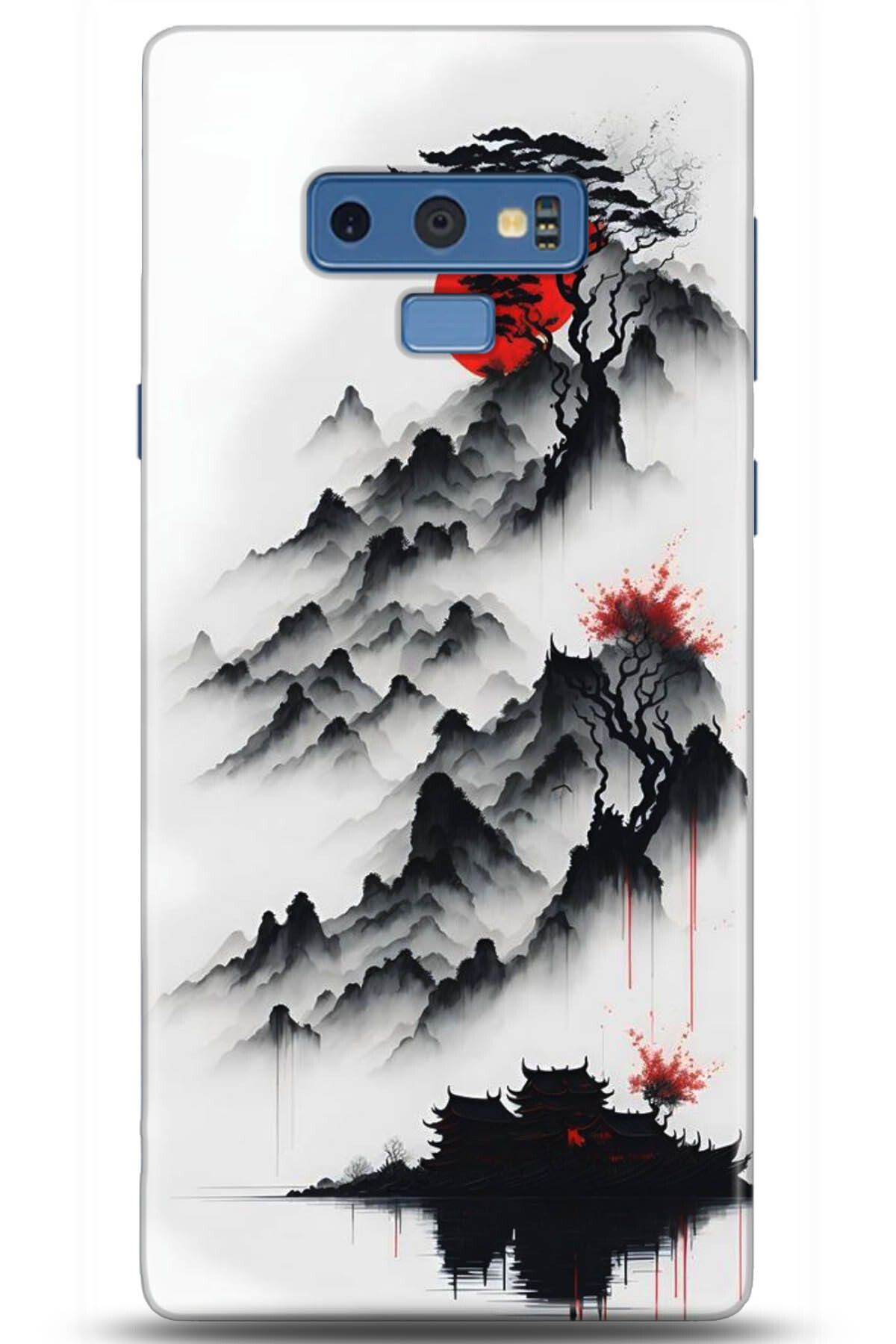 Noprin Samsung Galaxy Note 9 Kılıf HD Baskılı Kılıf - Loving You Series * 5172