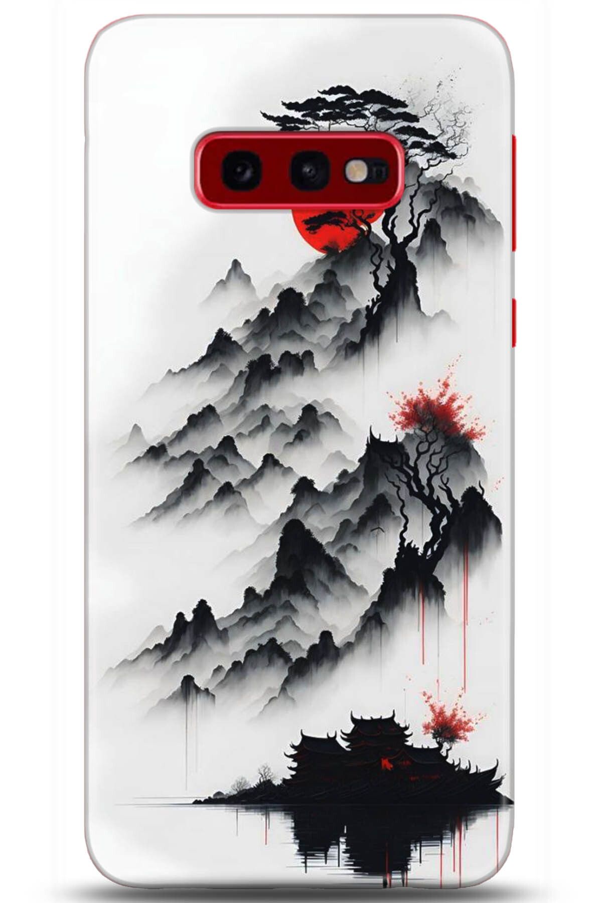 Noprin Samsung Galaxy S10e Kılıf HD Baskılı Kılıf - Loving You Series * 5172