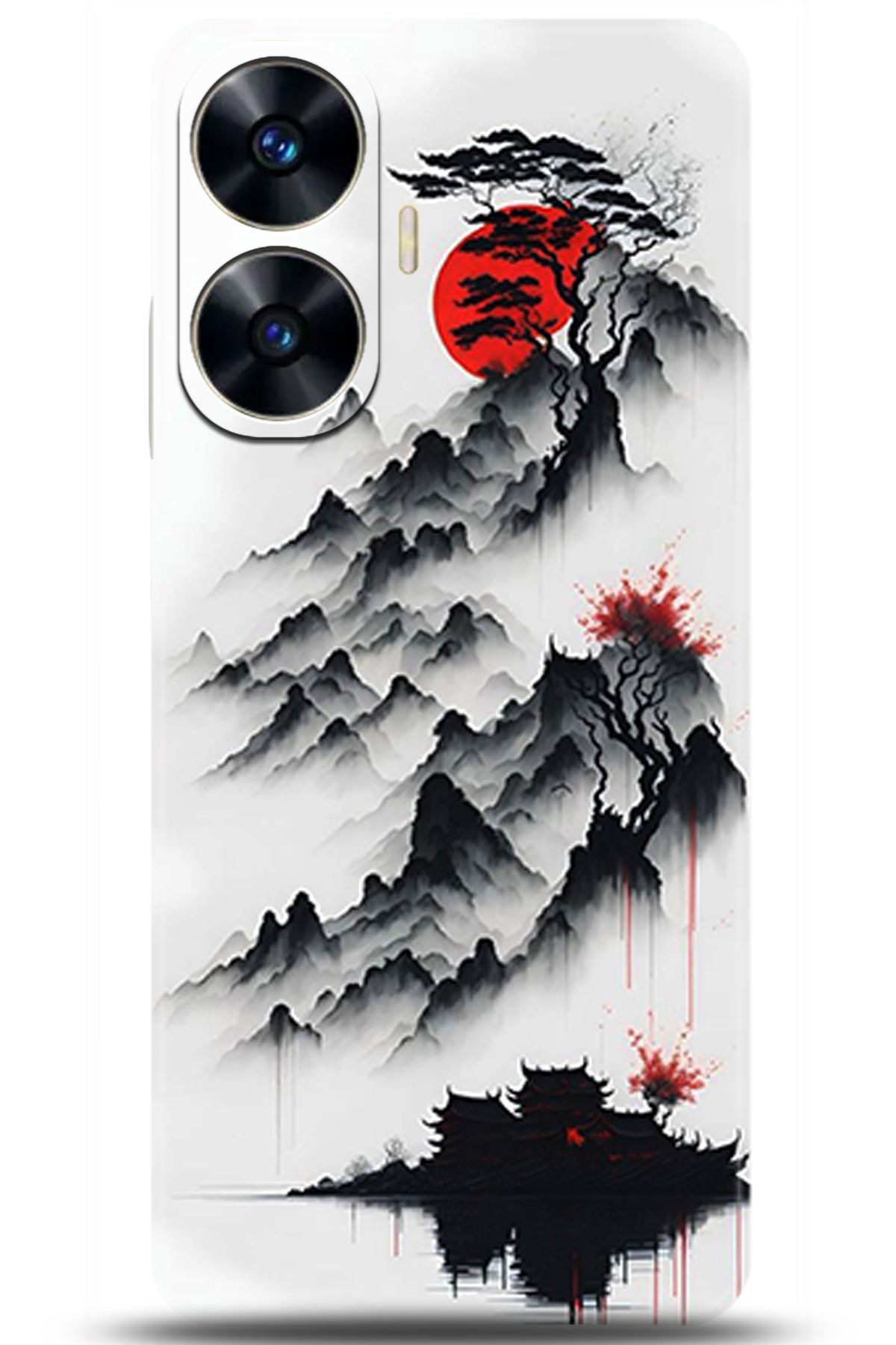 realme C55 Kılıf HD Baskılı Kılıf - Loving You Series * 5172