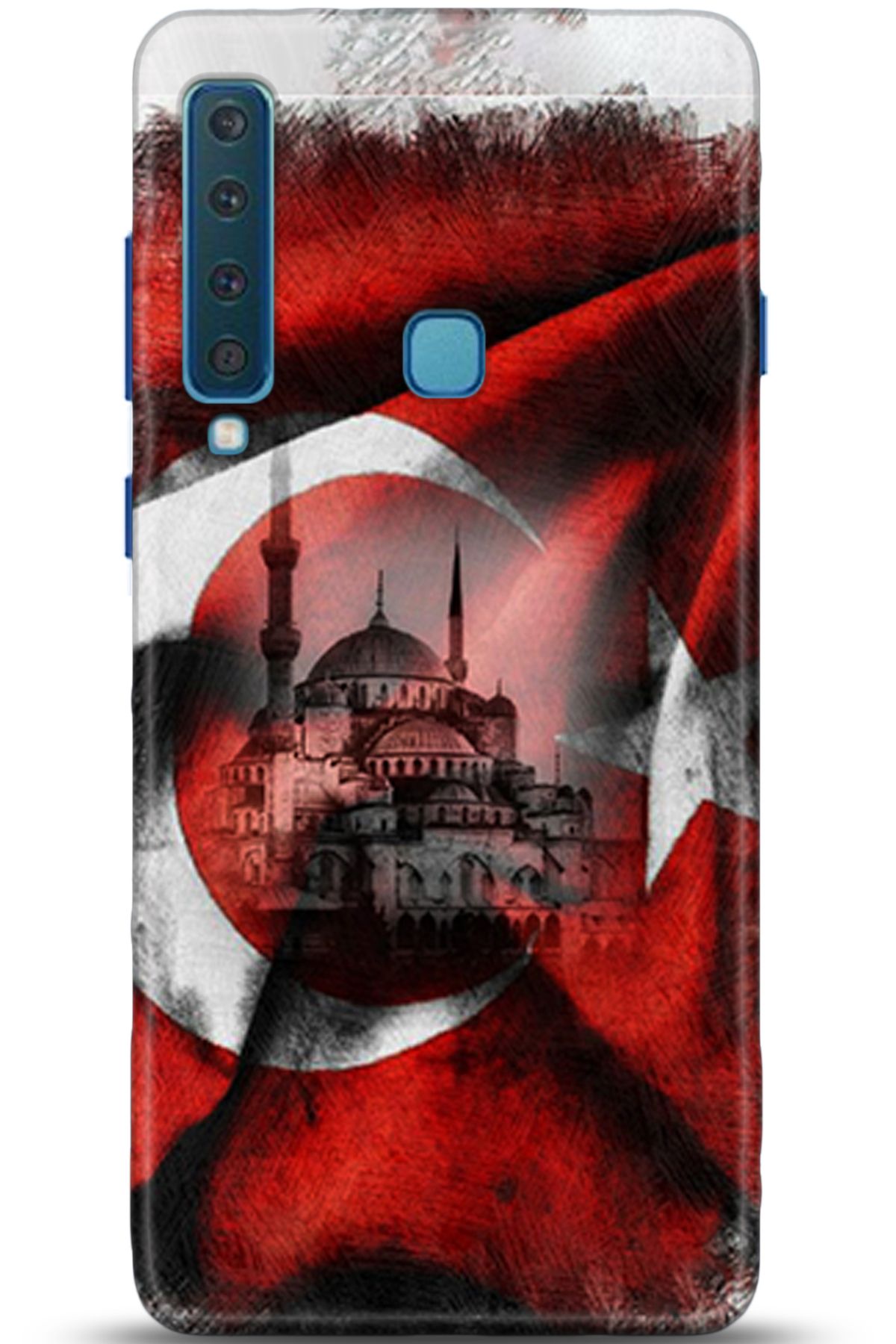 Noprin Samsung Galaxy A9 2018 Kılıf HD Baskılı Kılıf - Loving You Series * 5178