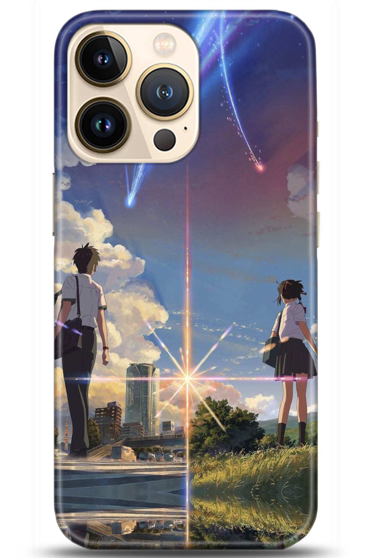 Noprin Apple iPhone 13 Pro Kılıf HD Baskılı Kılıf - Loving You Series * 5176