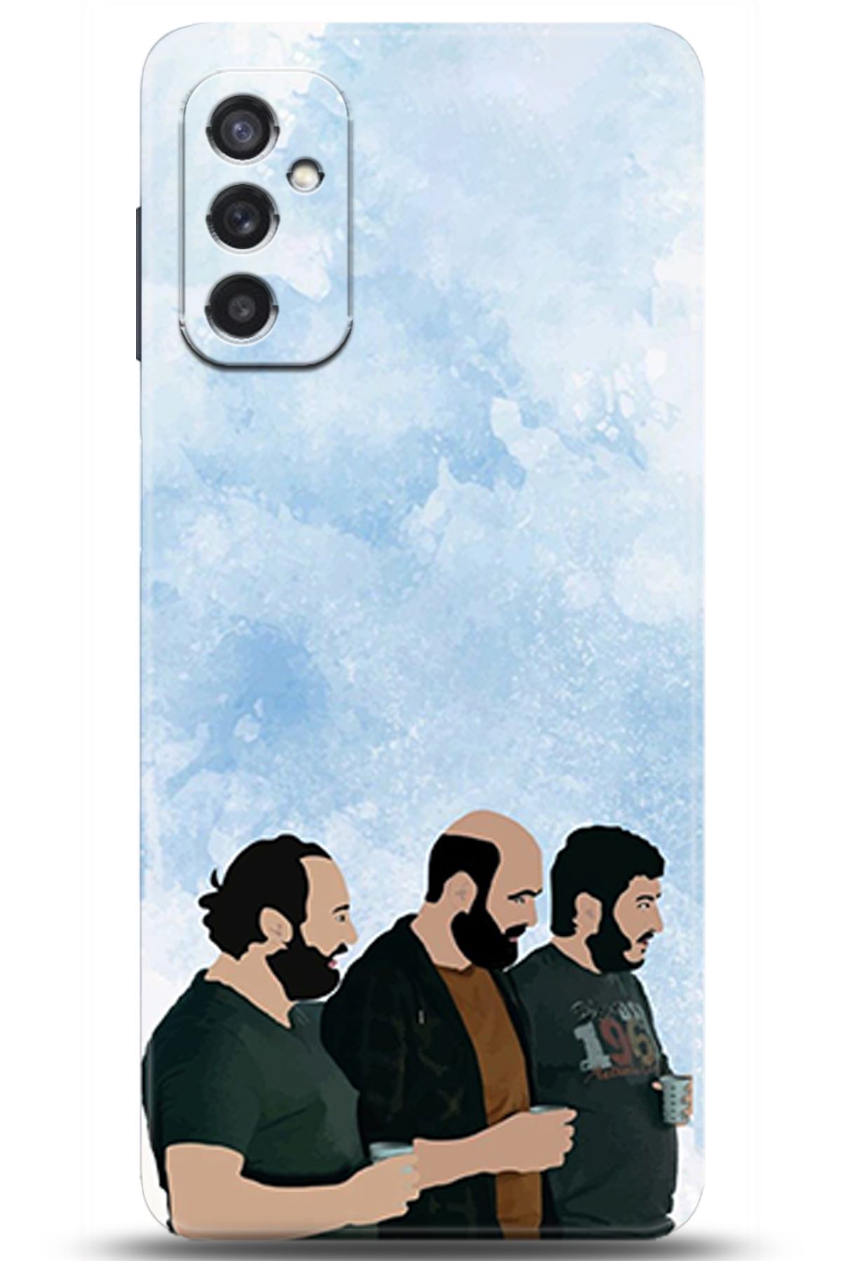 Noprin Samsung Galaxy M52 5G Kılıf HD Baskılı Kılıf - Loving You Series * 5158