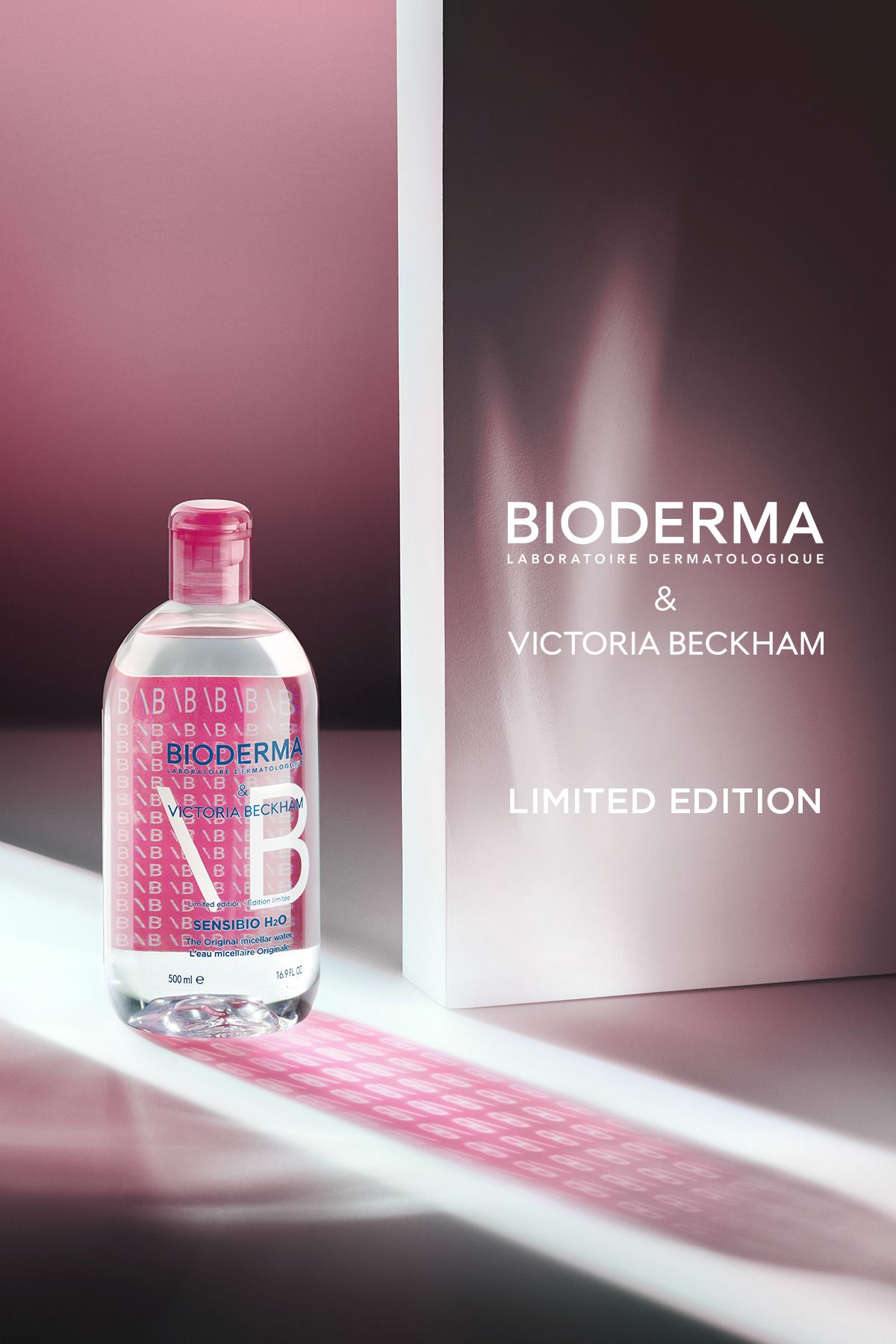 Sensibio H2O Limited Edition Packaging Micellar Makeup Cleansing Water Water Sensitive and Normal Skin 500 ml Bioderma