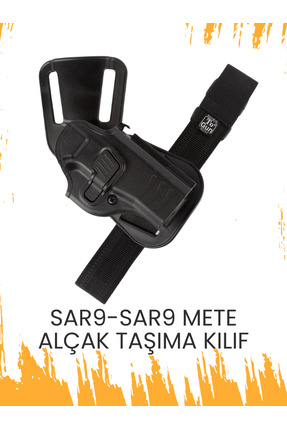 Polis Sepeti To Gun Holster Sarsılmaz SAR9-SAR9 METE Alçak Taşıma Tabanca Kıl...
