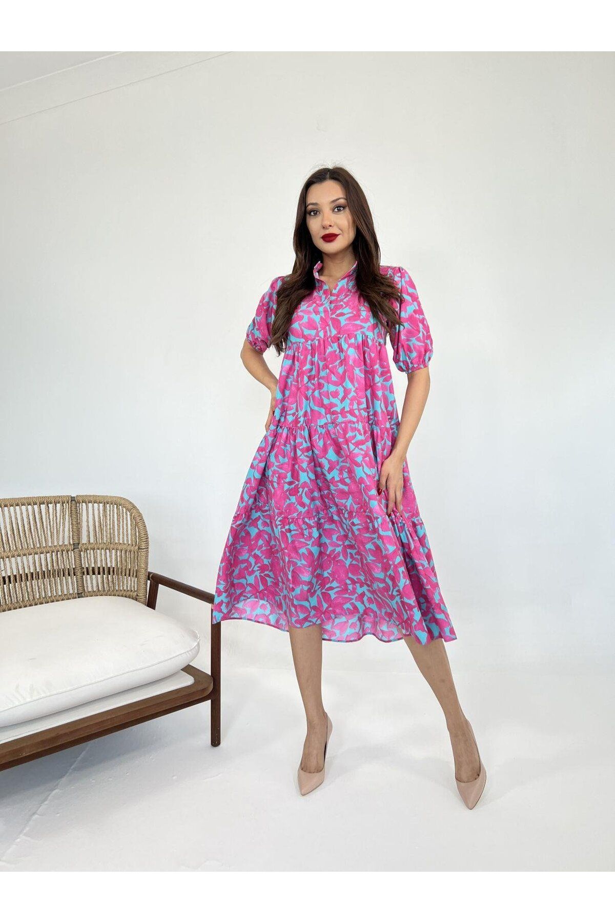 Kıvanç Moda 5522 ELBİSE-HAGEN