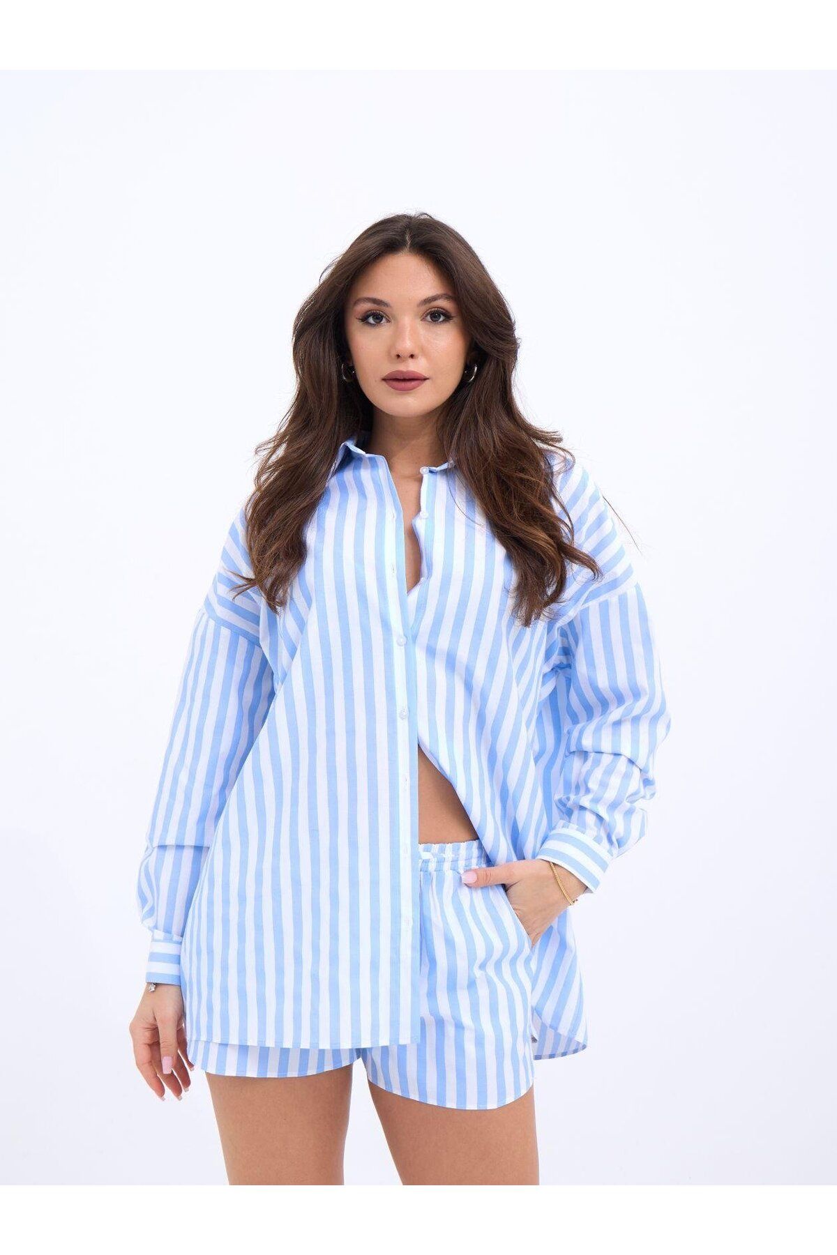 Meleners 6829 TAKIM-NEW YORK ÇİZGİLİ