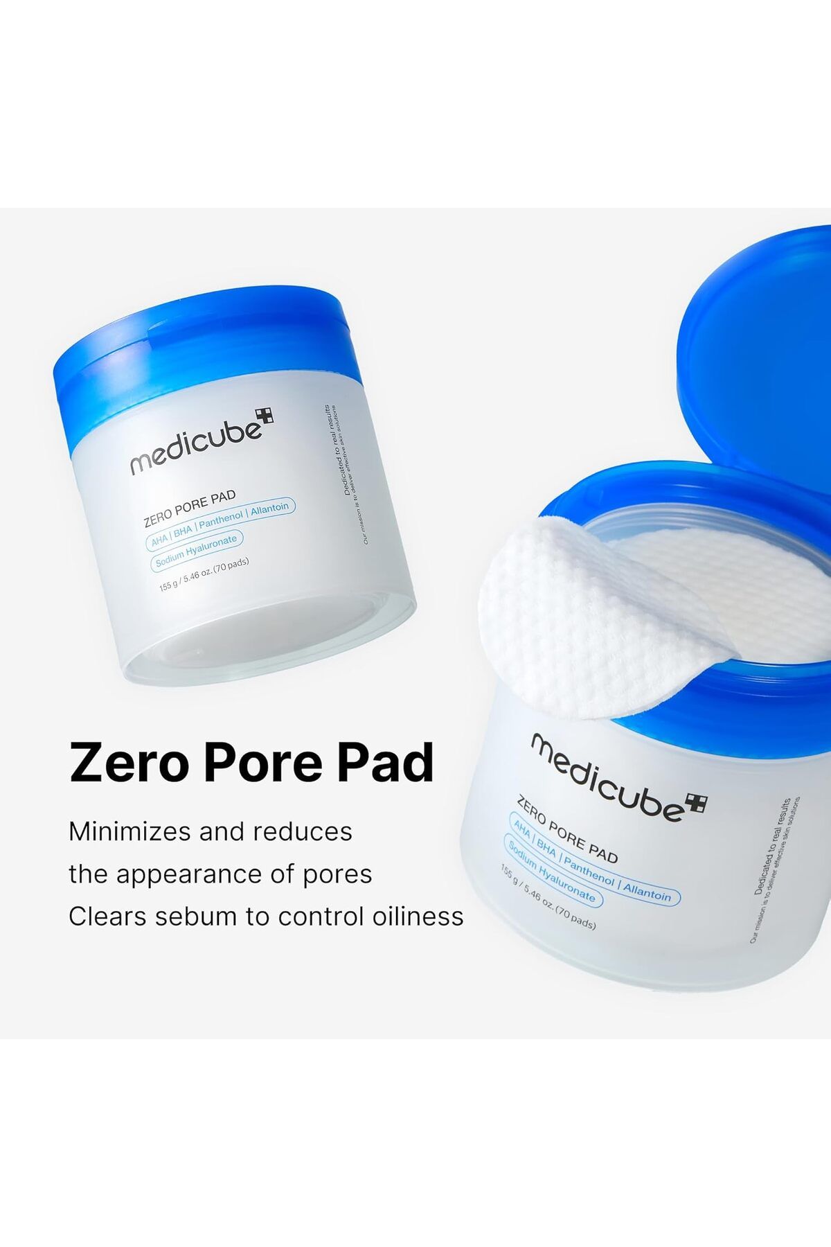 Medicube-All-in-One Duo for Pore & Texture Care: Zero Pore Pads 2.0 & Blackhead Mud Mask 4