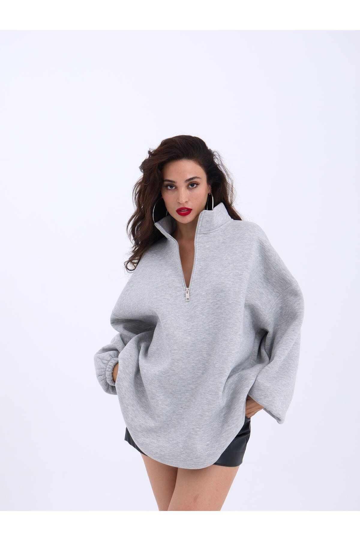 novafems 4987 SWEAT-GRİ