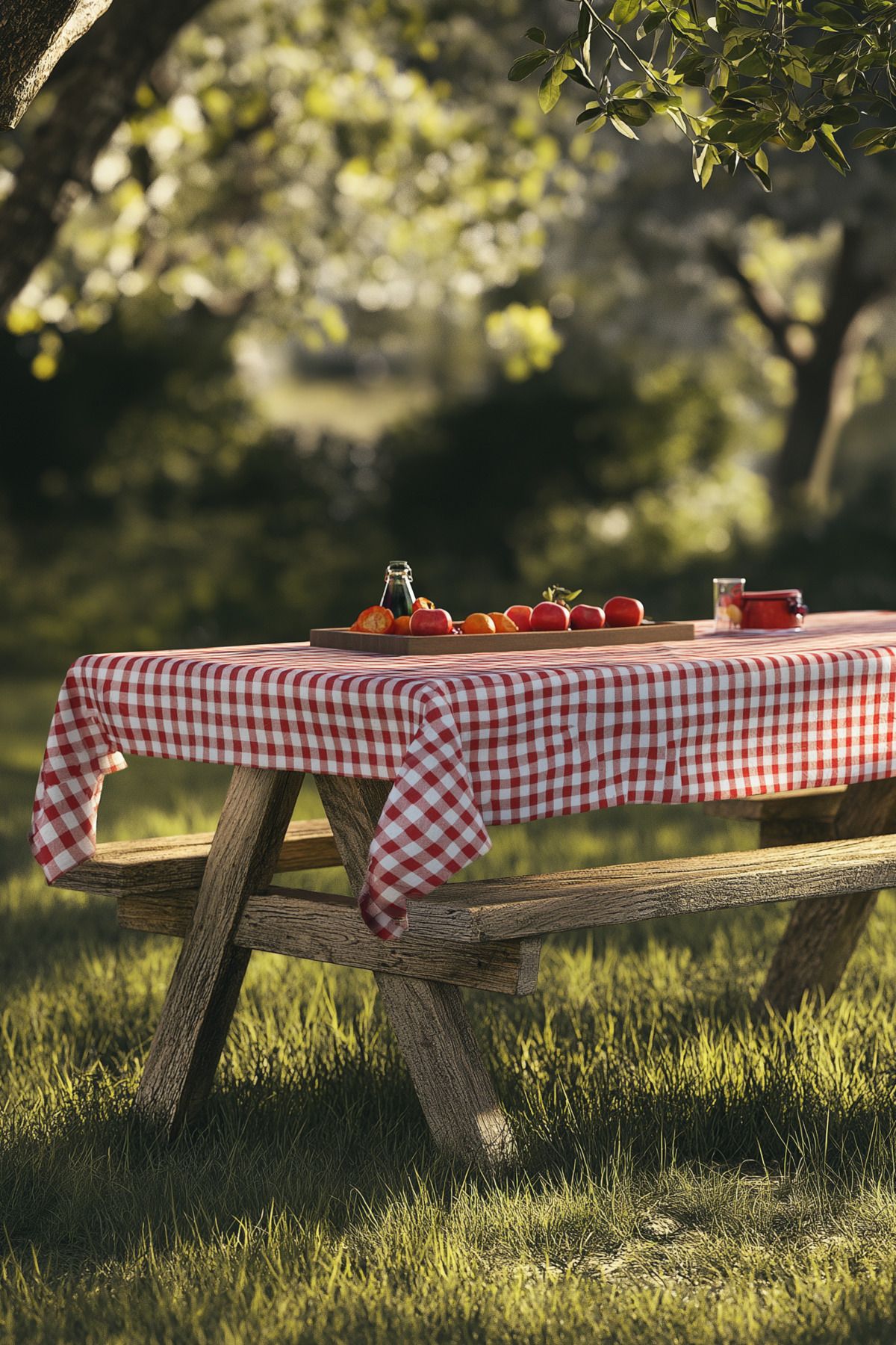 Paris Home-Checkered Tablecloth Picnic Cloth Table Cloth Multi-Purpose Table Cloth 3