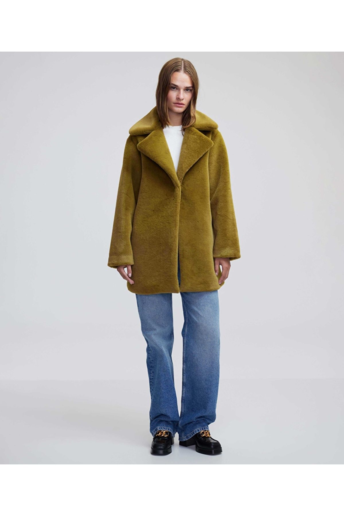 MISS IPEKYOL-Faux Fur Coat 6