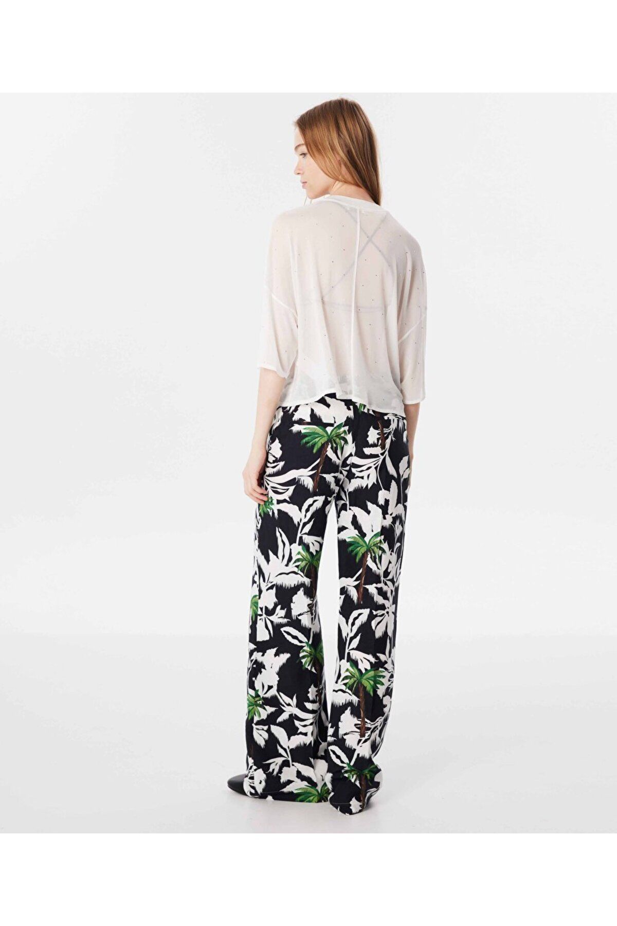 Twist-Hotfix bedrucktes Tüll-T-Shirt 3