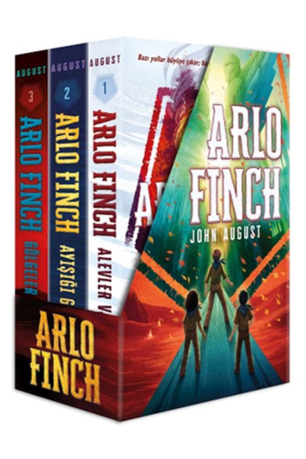 Destek Yayınları Arlo Finch 3 Kitap Takım (Kutulu + Ciltli)