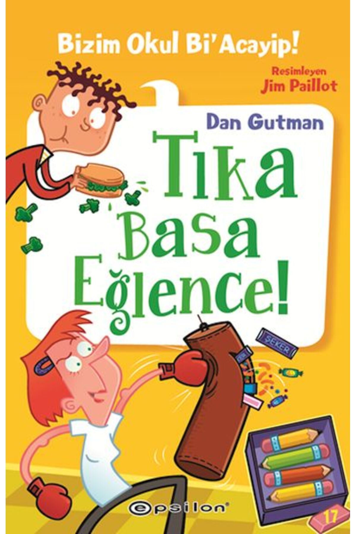 Destek Yayınları Bizim Okul Bi’ Acayip! 17 Tıka Basa Eğlence