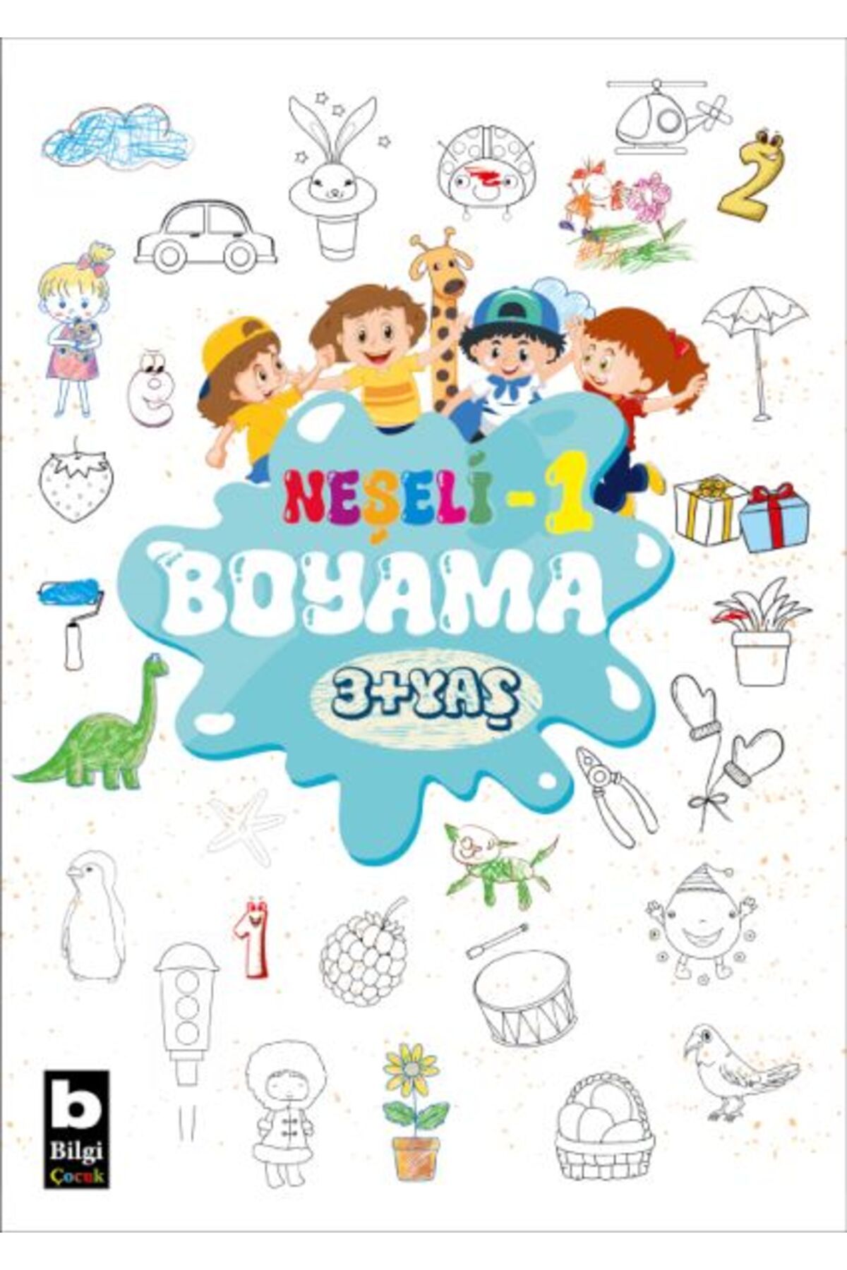 Karma Kitaplar Neşeli Boyama 2