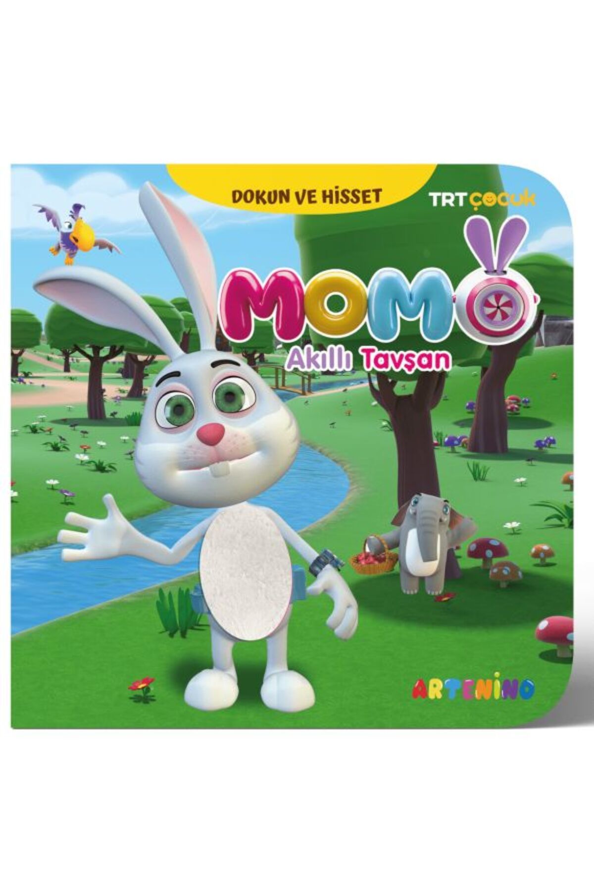 Destek Yayınları Momo - Trt Çocuk Dokun ve Hisset Kitap