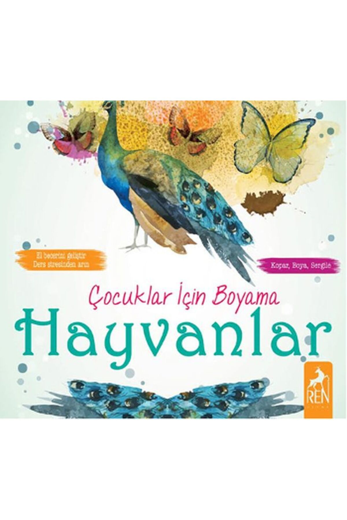 Türk Dil Kurumu Yayınları Çocuklar İçin Boyama - Hayvanlar