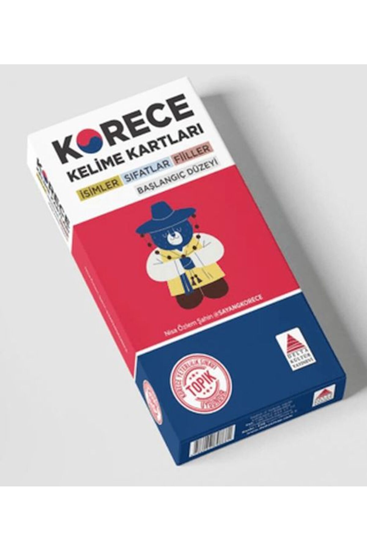 Türk Dil Kurumu Yayınları Korece Kelime Kartları (İsimler, Sıfatlar, Fiiller)