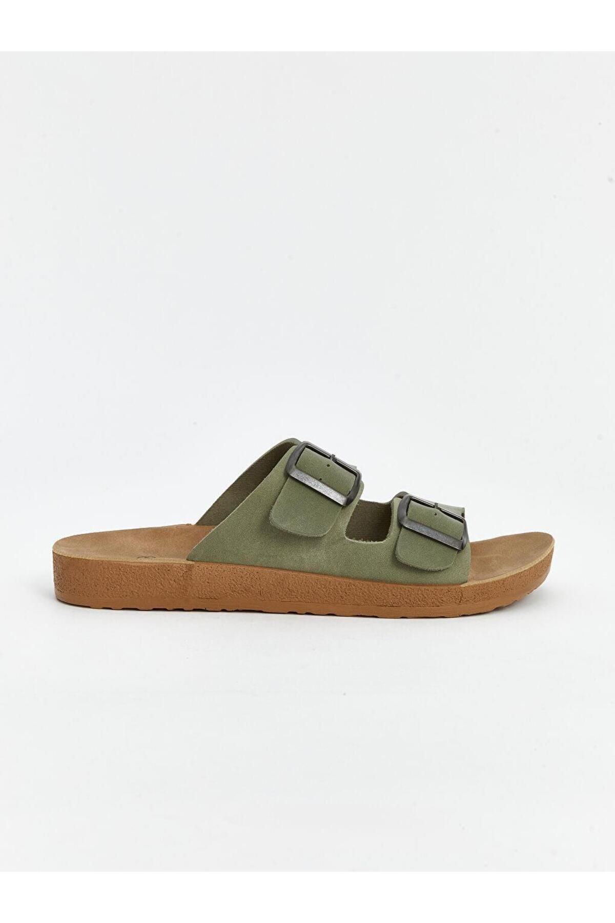 LC Waikiki-Lcw Steps Double Banded Men's Slippers 2