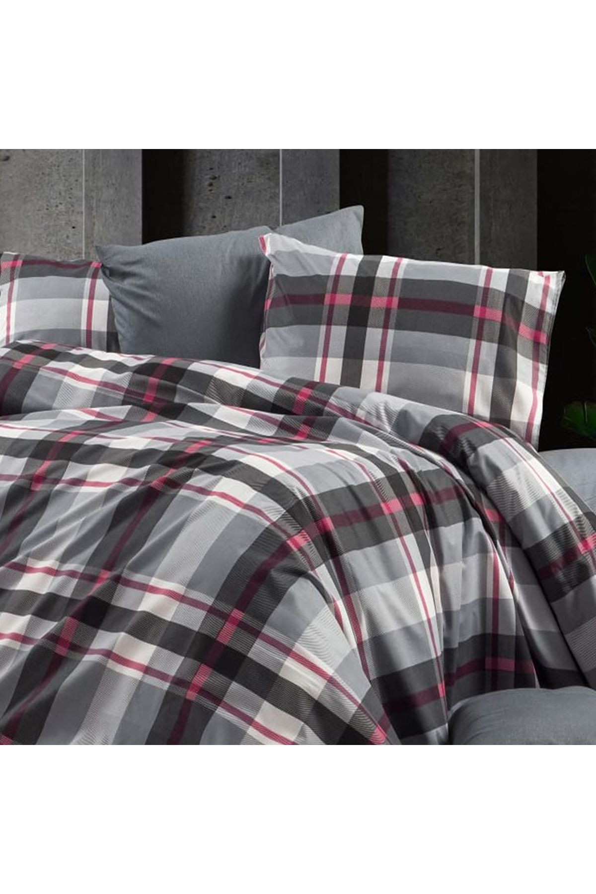 Keep London-Home Series Single Duvet Cover-Gray 3