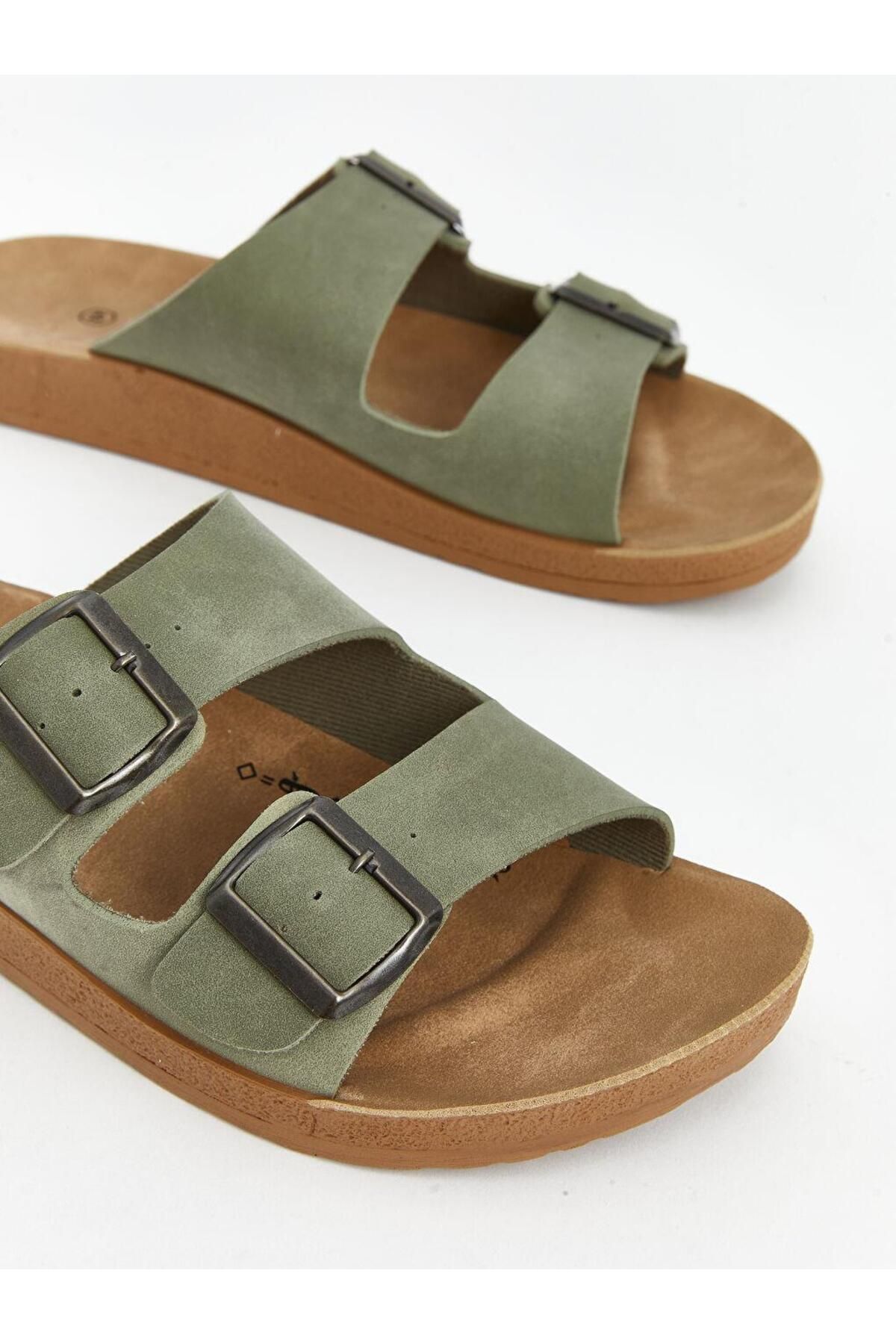 LC Waikiki-Lcw Steps Double Banded Men's Slippers 3