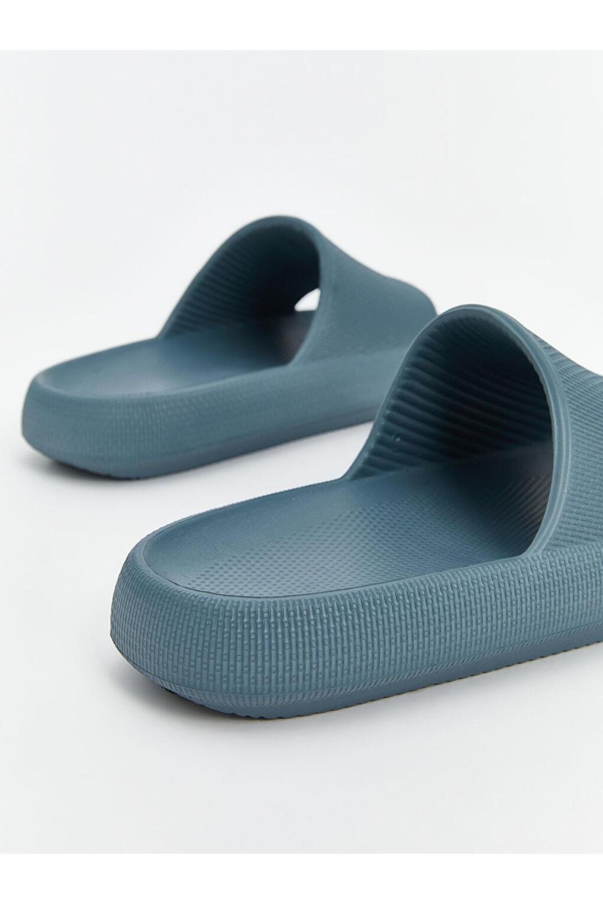 LC Waikiki-Lcw Steps Flat Single Strap Men's Slippers 5