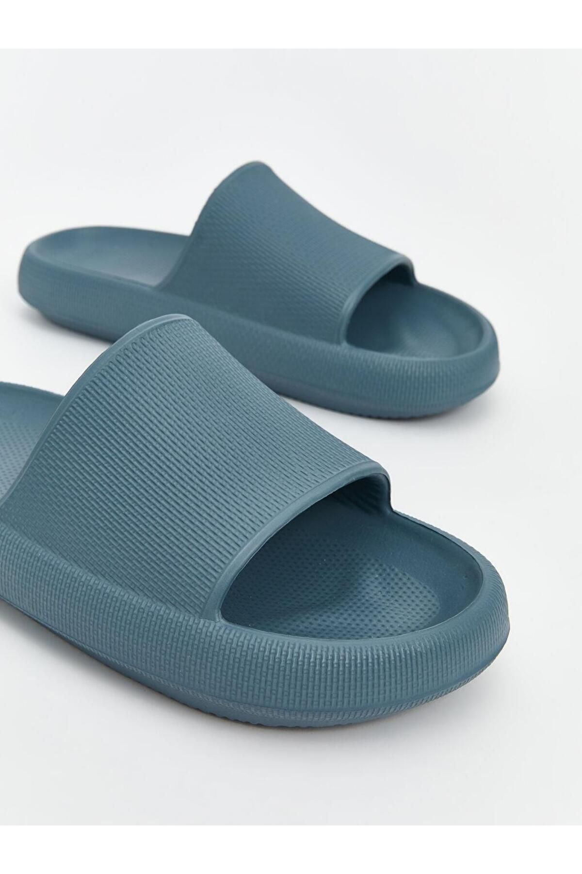 LC Waikiki-Lcw Steps Flat Single Strap Men's Slippers 3