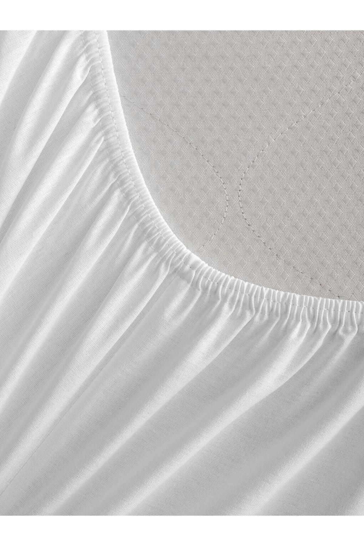 LC Waikiki-LCW HOME Cearșaf de pat dublu elastic King Size 180x200x30 4