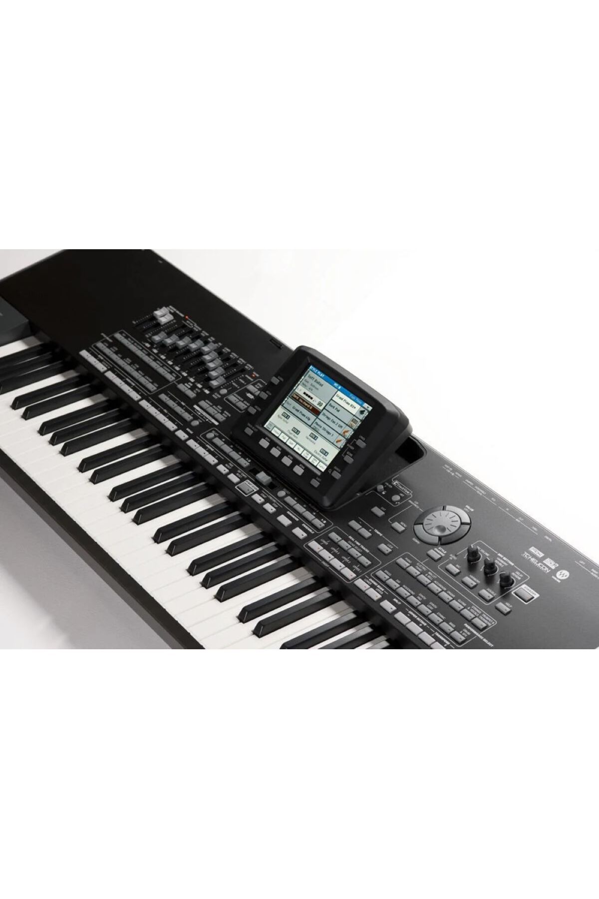 Dekortek KORG PA 3X-4X PRO 76 - 76 Tuş - Org Klavye Tuşları için Kaplama ve Koruma Sticker Karbon Fiber