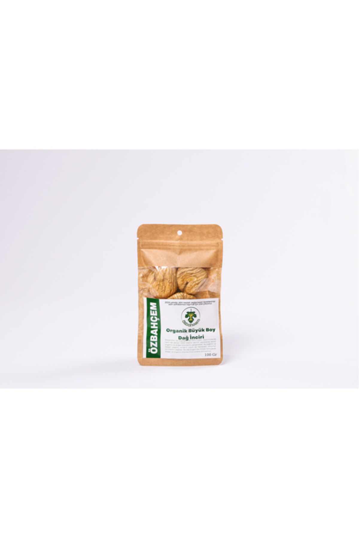ÖZBAHCEM Organik Büyük Kuru Incir (36-40 KALİBRE) 100 gr