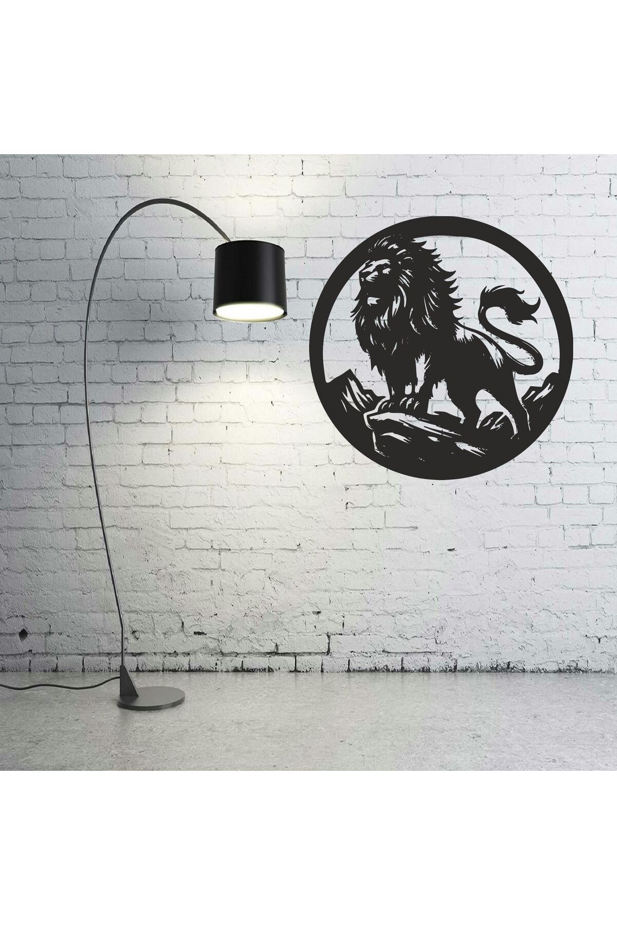 LION WALL DECOR YOUNG ROOM DECORATION