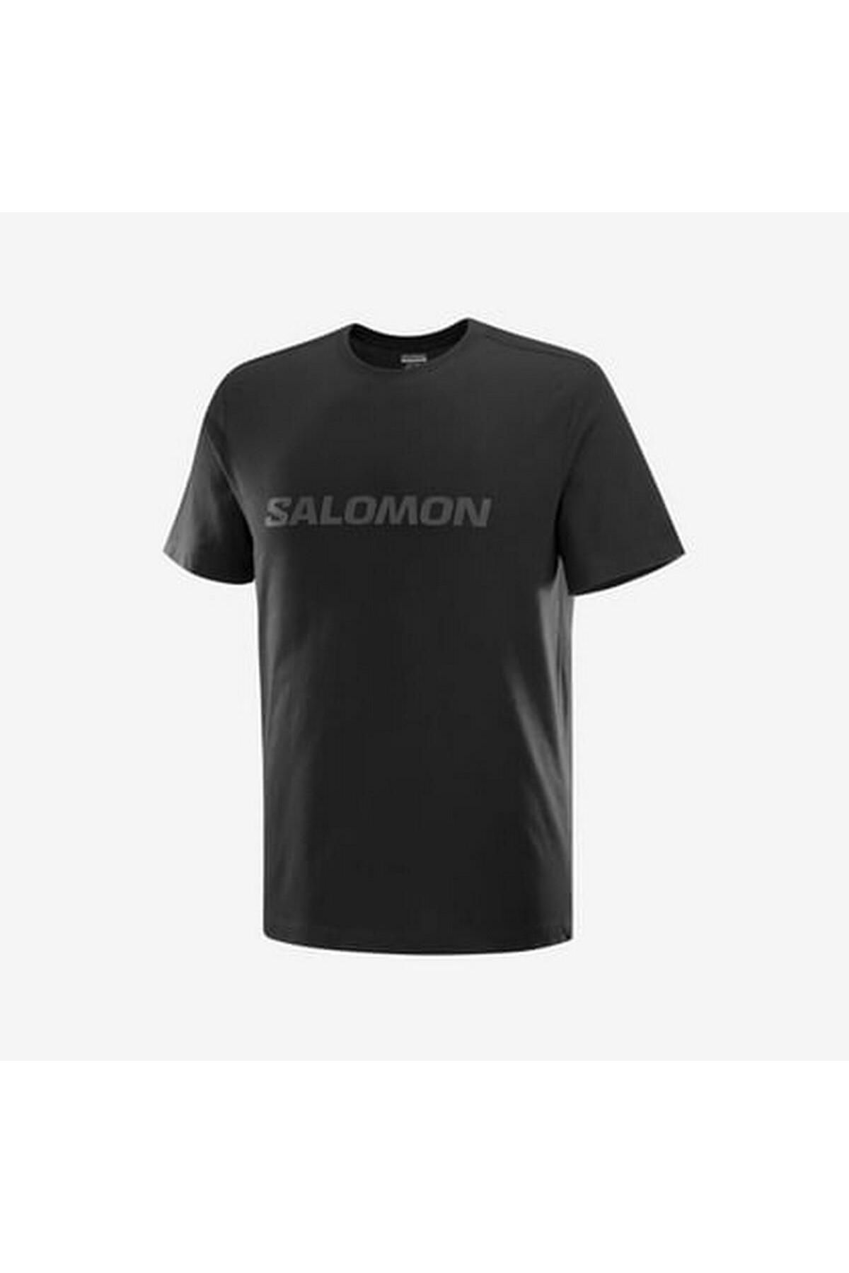 تی شرت اسپرت مردانه تی شرت با لوگوی بزرگ LC2526600 Salomon