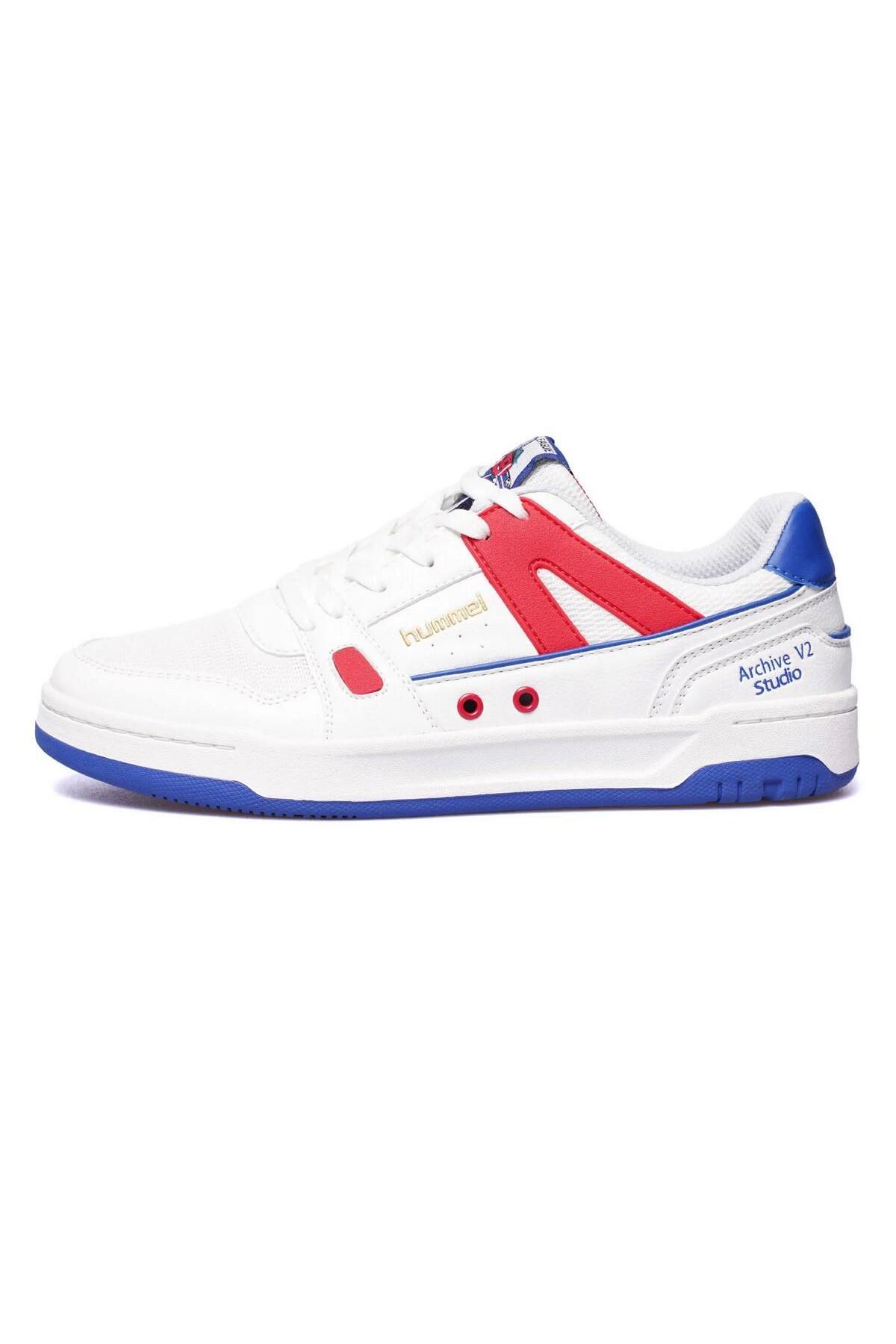 کفش ورزشی راحتی یونیسکس مدل Studio V2، سفید، کد 900670-9253 هامل کفش اسنیکر hummel