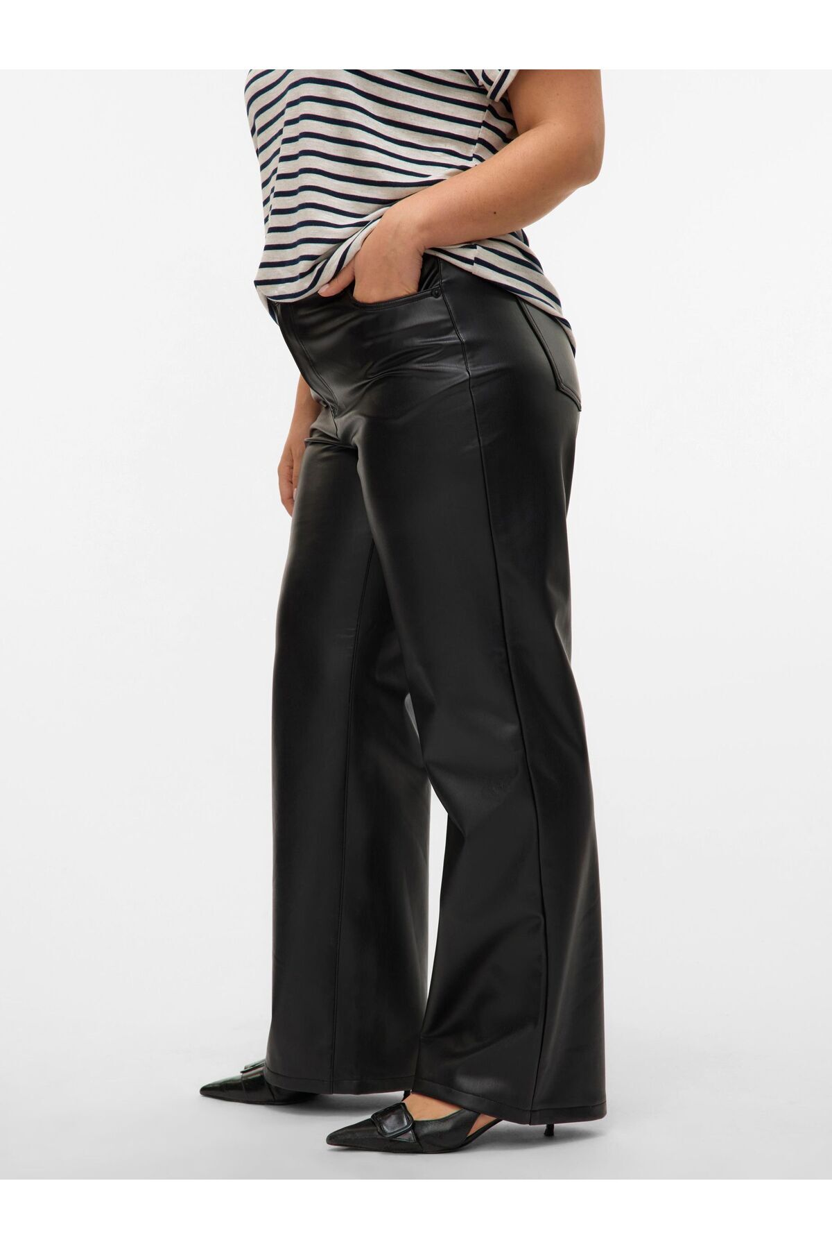 Veromoda Curve-Hose VMCTESSA Hohe Taille Hose 5