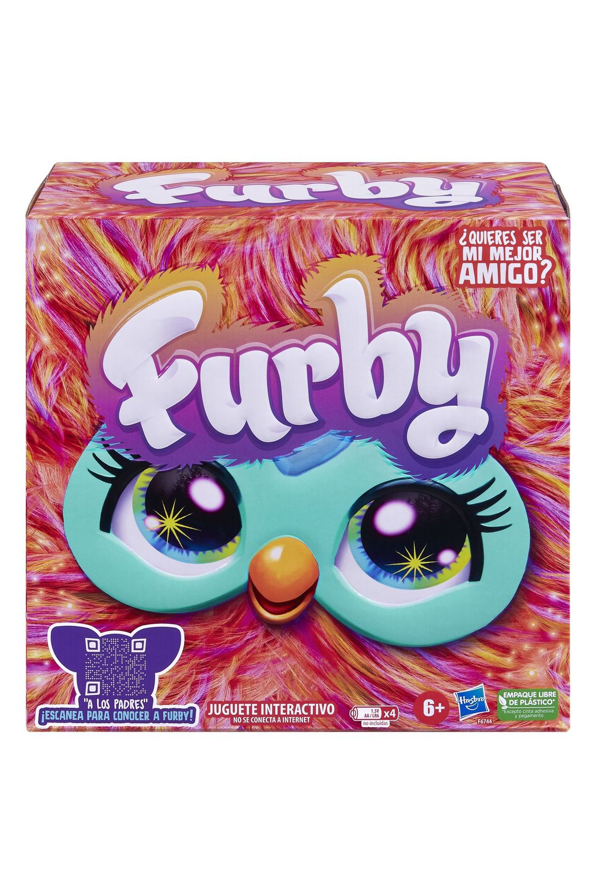 Hasbro-Furby jucarie de plus interactiva furby multicolor 1
