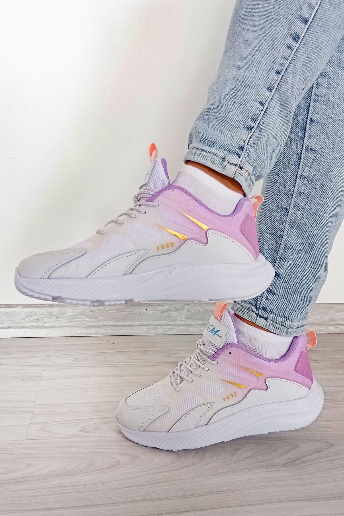 Ayakkabı Durağı Gri Günlük Spor Ayakkabı Sneaker 350