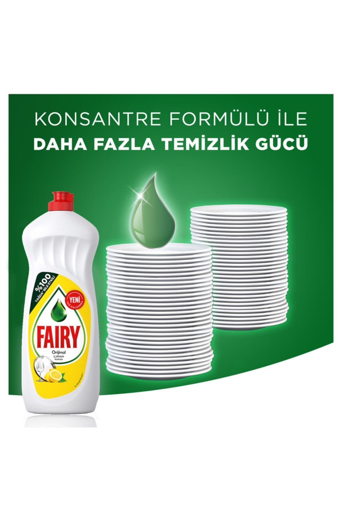 Fairy-Lemon Liquid Detergent 650 ml 4