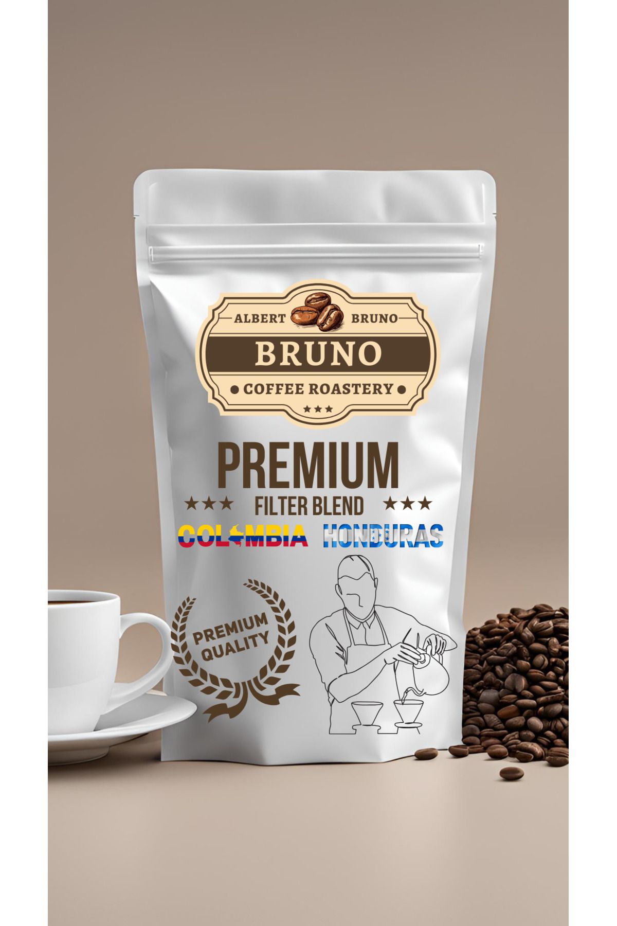 Albert Bruno Premium Blend Kahve