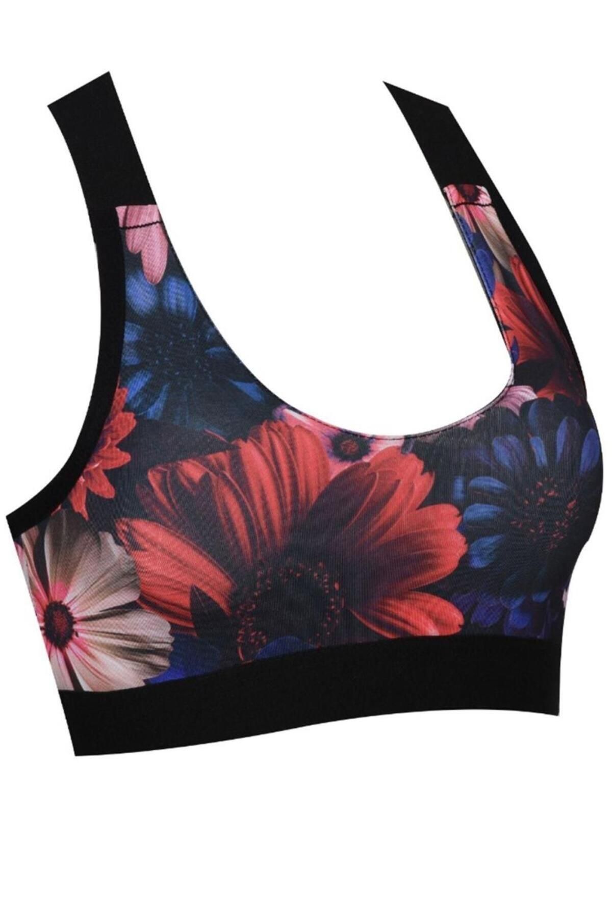 Nicoletta Mixed-50 Sutien De Damă Cu Burete Susținut Sport Bustieră Cu Model Fitness Femeie - 70/75