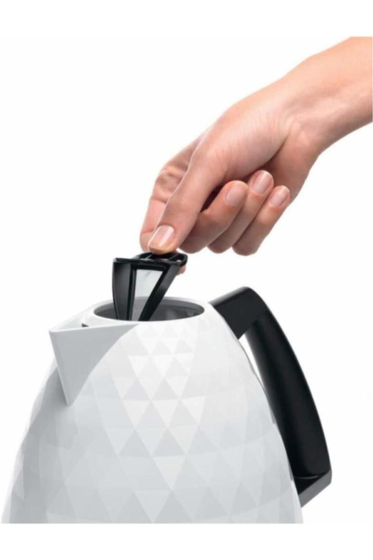 DELONGHİ-أبيض Kbj-2001.w سخان مياه بريلانتي ذو مقاومة مخفية 1.7 لتر 3