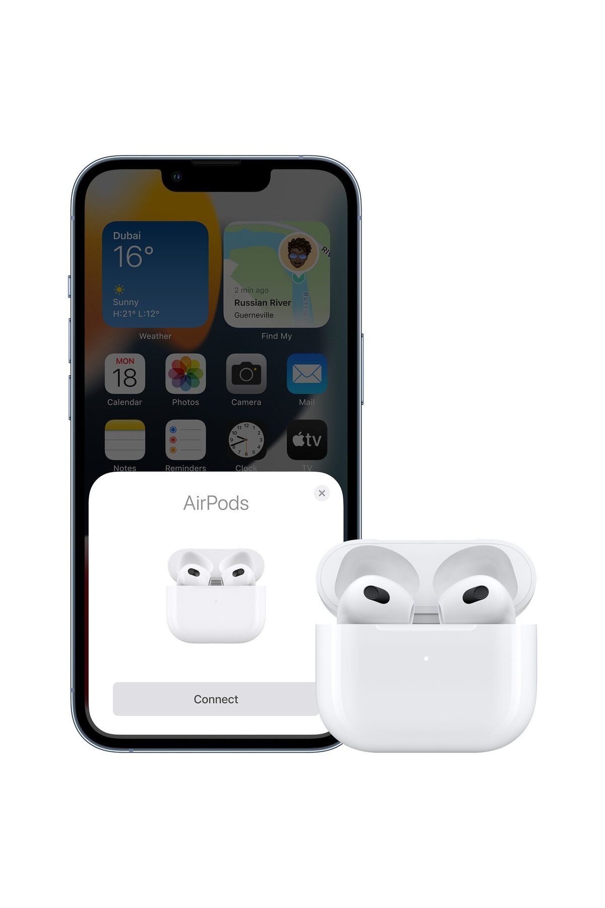 Apple-AirPods 3rd Generation - White 4