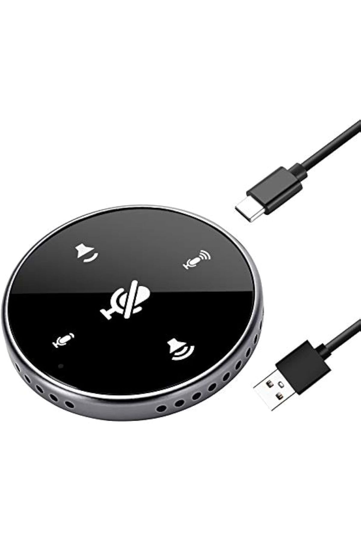COOYA-Conference Speakerphone, USB Microphone, with Touch-Sensor to Mute/Volume, for Meetings, Interviews 1