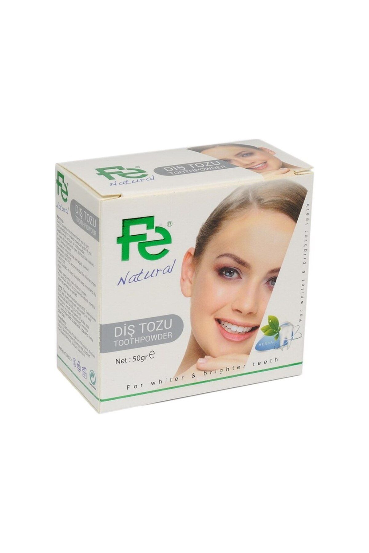 Herbal Fe Naturel Diş Tozu 50 G