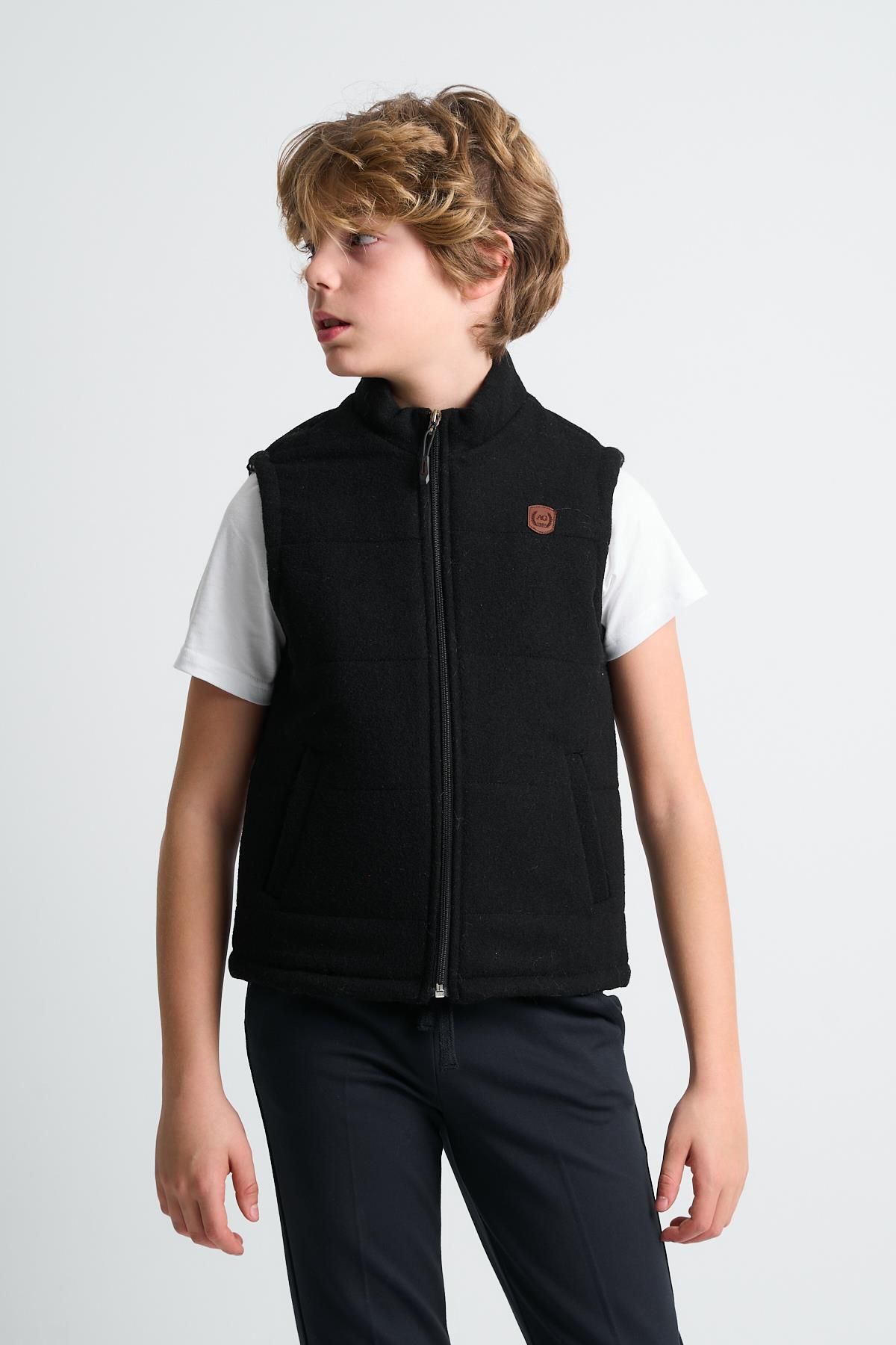 ALEXANDERGARDI-Children's Wool Inflatable Vest (C20- 157405 ) 2