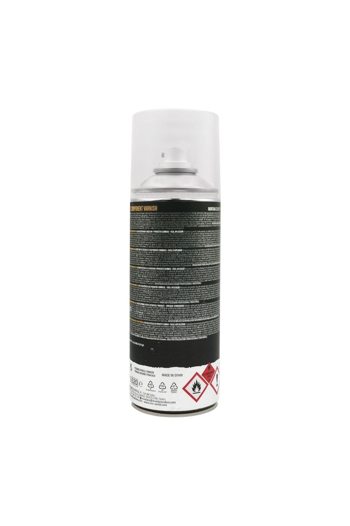 Generic-2K Two-Component Varnish Spray - High Gloss, Durable Finish, Chemical and Gasoline Resistant, 400ml 2