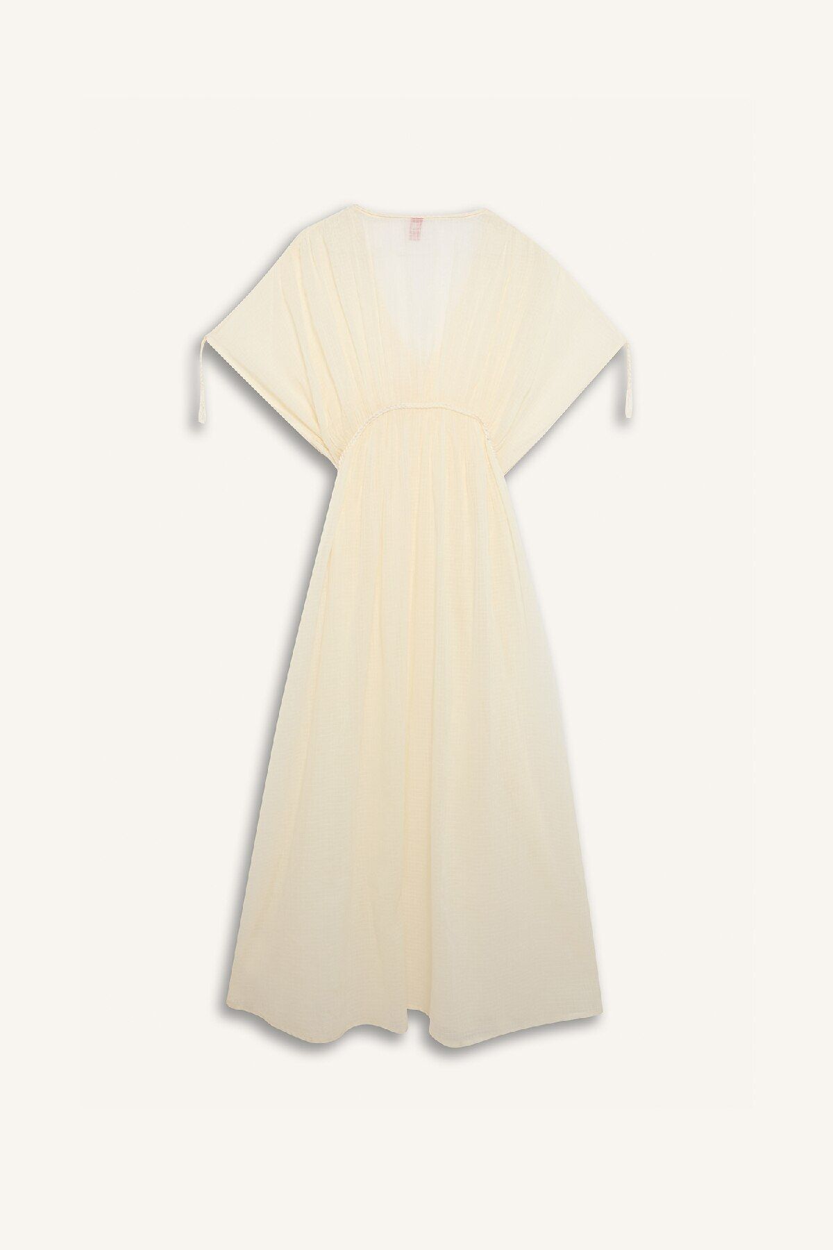 DeFacto-Strandkleid aus Baumwolle mit normaler Passform, Fall In Love B7516ax24sm 3
