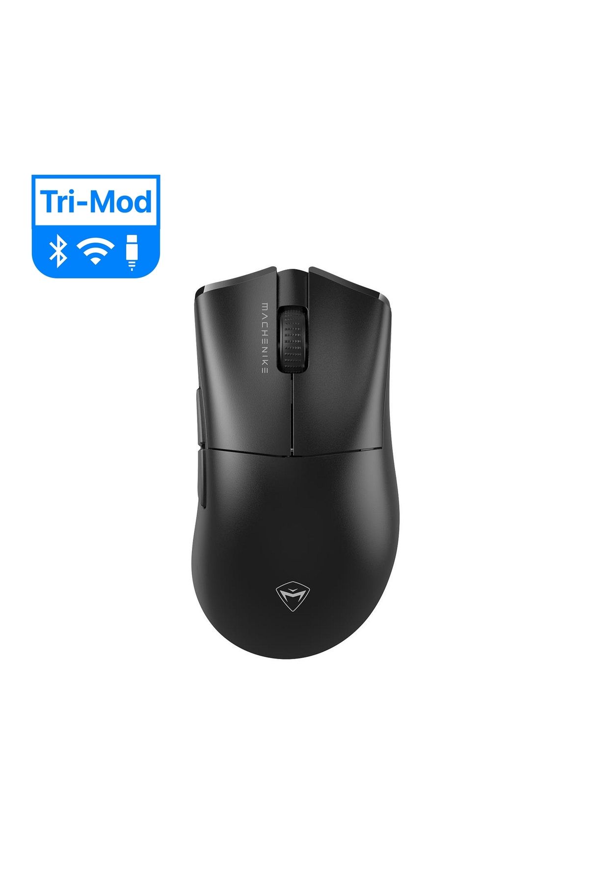 Machenike L8 Air Tri-Mode Siyah 26000DPI Ultralight 58Gr RGB Gaming Mouse