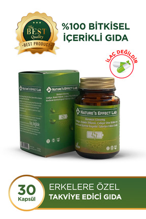 Natures Effect Lab Power Kuvvet Güç Enerji Erkeklere Özel Performansı Arttırı...