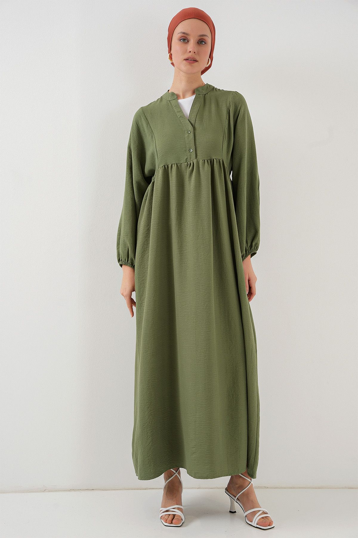 Bigdart-Langes Hijab-Kleid für Damen 2525 – Khaki 4