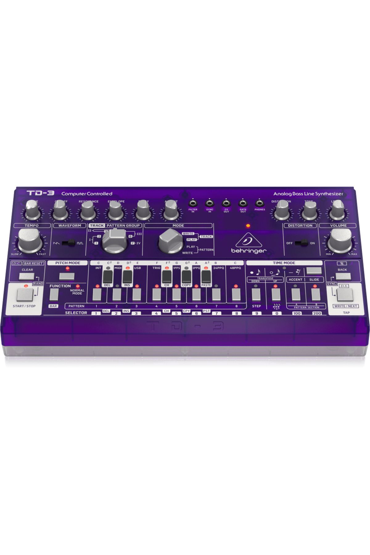 Behringer TD-3-GP Analog Bass Line Synthesizer (Mor)